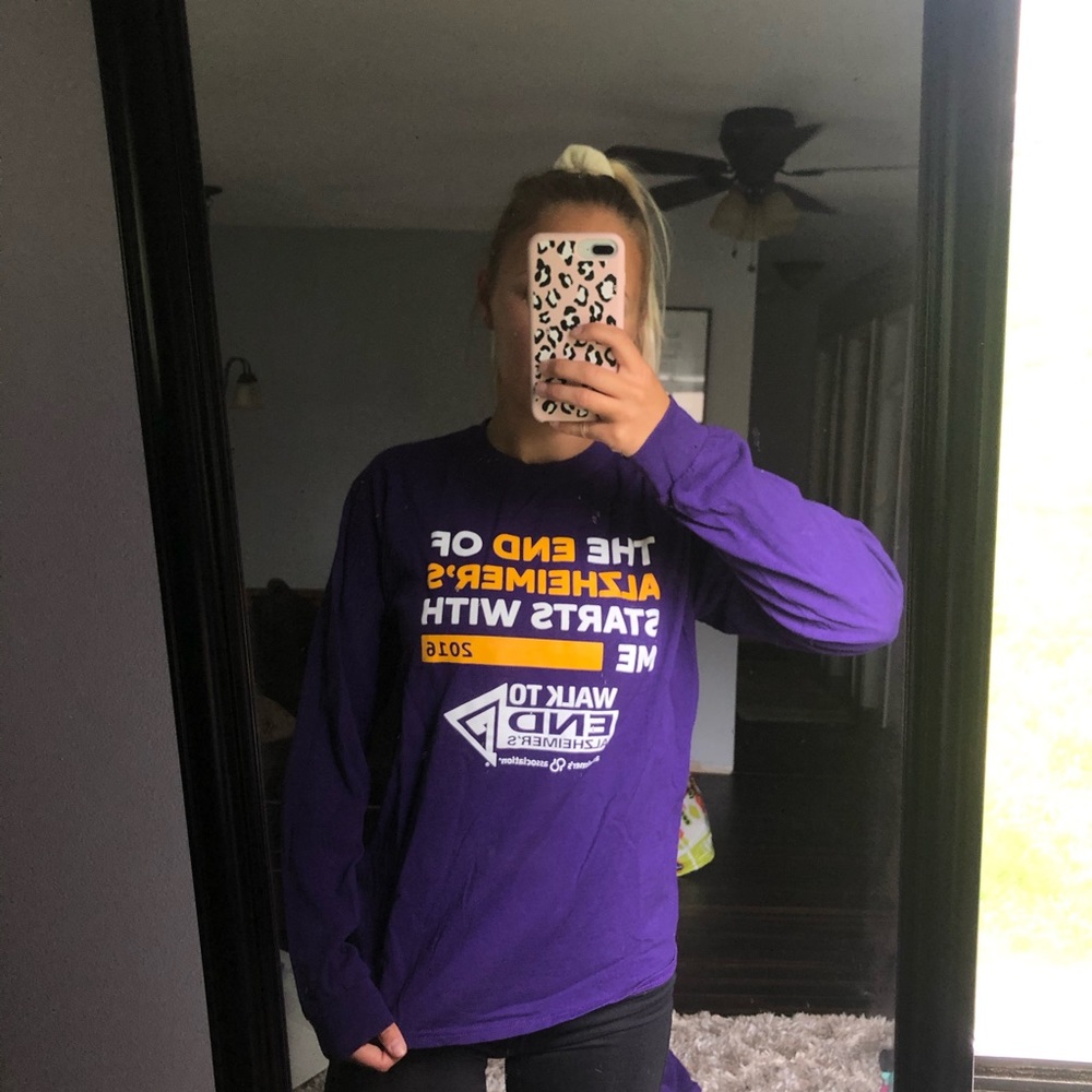 Walk to End Alz / Sigma Kappa shirt